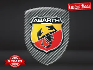 Fiat Abarth Individuelle Auto Fensteraufkleber Max Haltbar Pro Stil